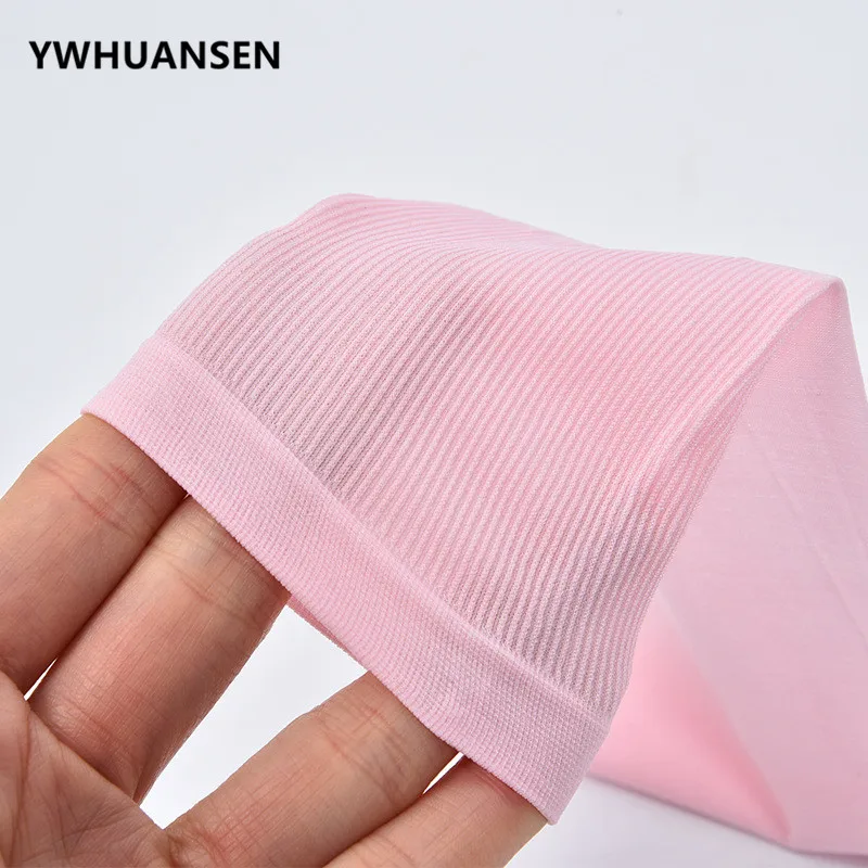 YWHUANSEN/10 пар/лот Детские однотонные бархатные носки летние тонкие короткие для