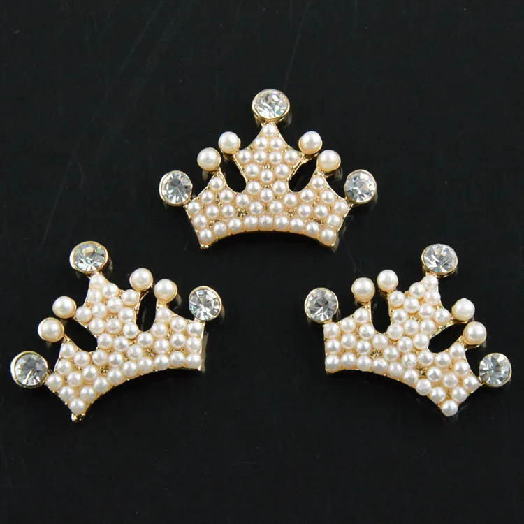 Новое поступление 10 шт./лот жемчужная корона для принцессы сплав стразы