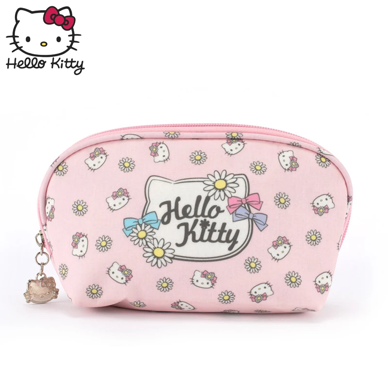Кошелек Hello Kitty с милым мультипликационным принтом женская сумка дорожная для