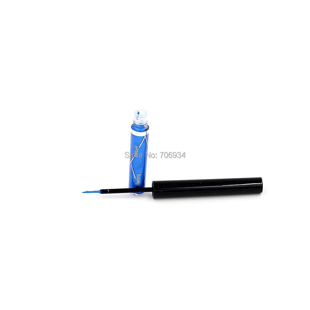 

Glitter Eyeliner colored Makeup Perversion 12pcs 12Color Liquid Eyeliner Waterproof Entice Cheetah Eye Liner Net 4.2g M2087