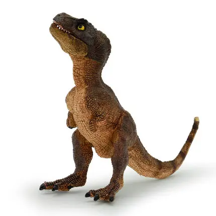 Papo коричневый ребенок T rex Имитация Динозавра модель музейная коллекция мир