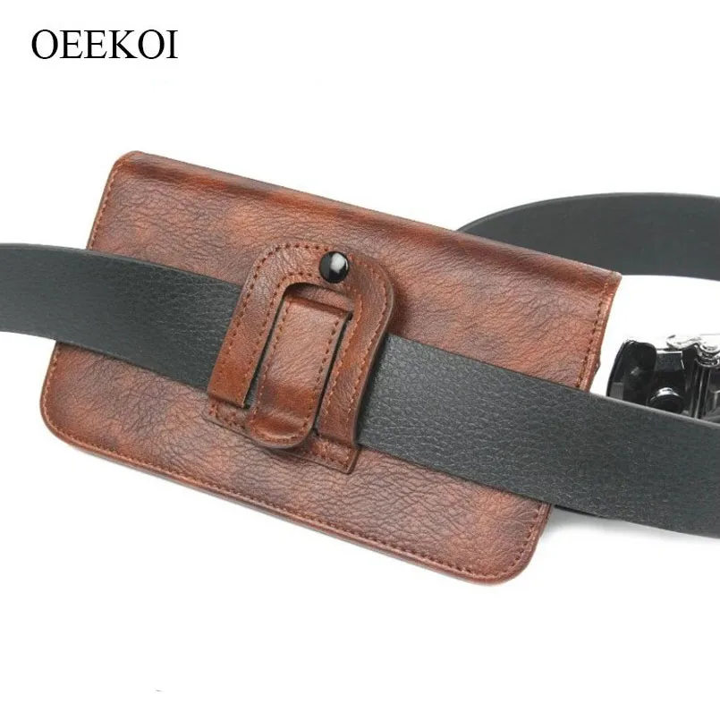 OEEKOI Rhino Pattern Belt Clip Holster Pouch Case for Xiaomi Redmi Note 5 Pro/Redmi Plus/5/Y1 Lite | Мобильные телефоны и