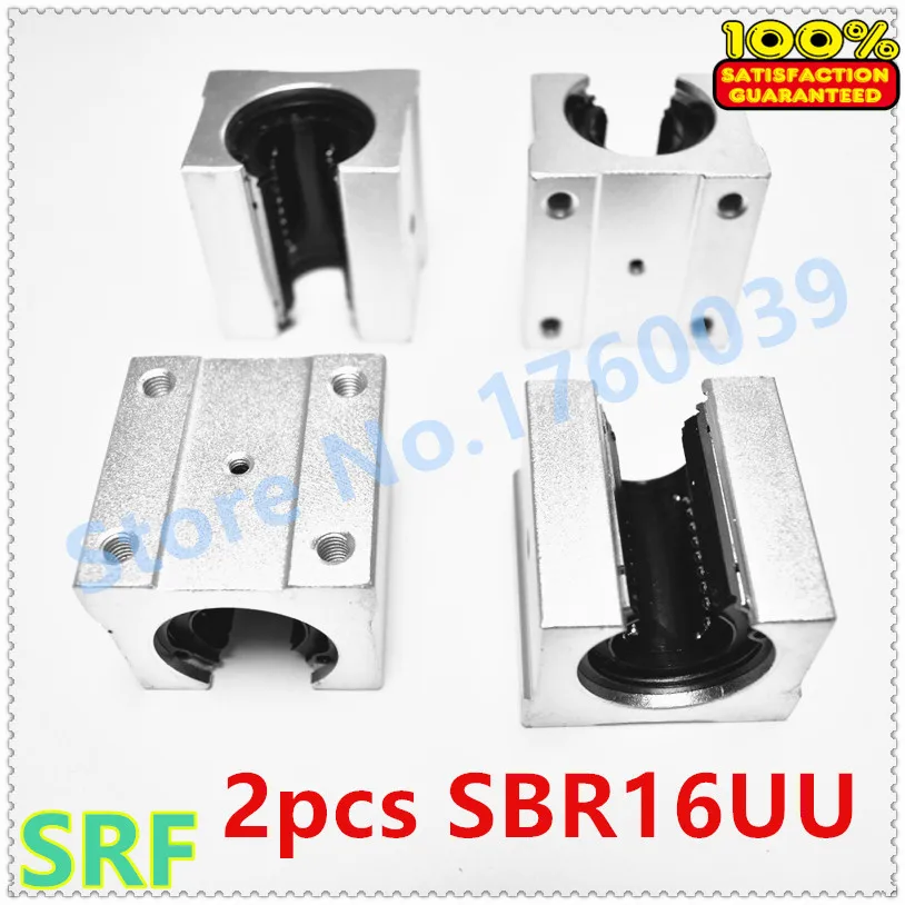 2 шт. Алюминиевые блоки SBR16UU 16 мм|cnc parts|linear motionslide unit |