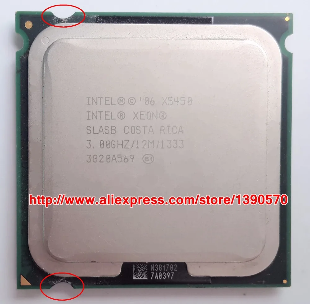 Оригинальный процессор Intel Xeon X5450 3 0 ГГц/12 МБ/1333 МГц/ЦП аналогичен процессору LGA775