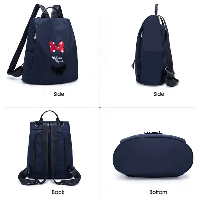 Disney Mummy Maternity Nappy Bag Travel Backpack Large Capacity Baby Bag Stroller Diaper Bag for Baby Care Insulation Bags Bow