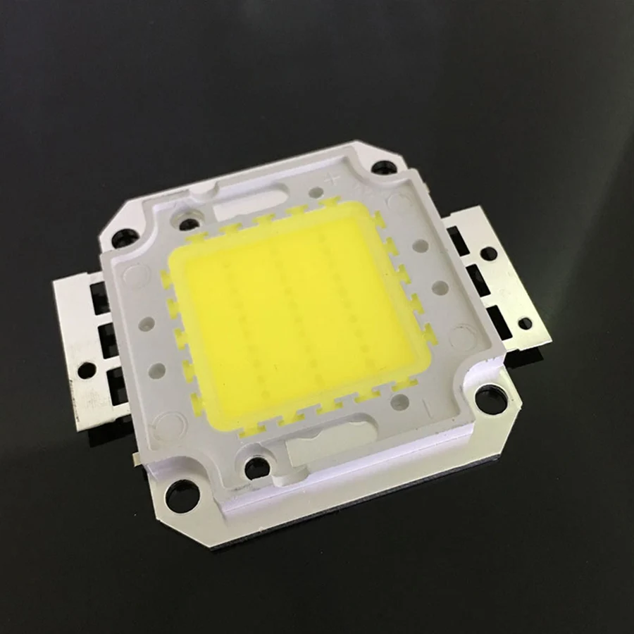 100W Светодиодный чип COB лампа Chips белое свечение теплое Интегрированный