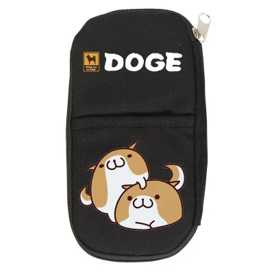 Style 4 Doge с милой собачкой корги Косплей Shiba «Лисья Секретная служба»(Inu Хаски для мальчиков и девочек с героями мультфильма кошелек Карандаш Чехол школьные принадлежности сумки студент подарок - Цвет: Style 4