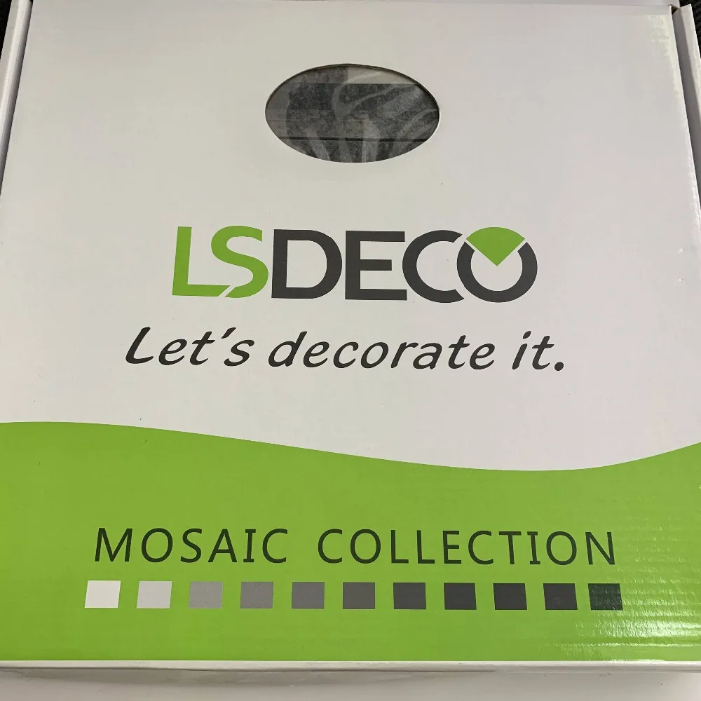 Черная самоклеящаяся кухонная плитка backsplash LSAP04 | Обустройство дома