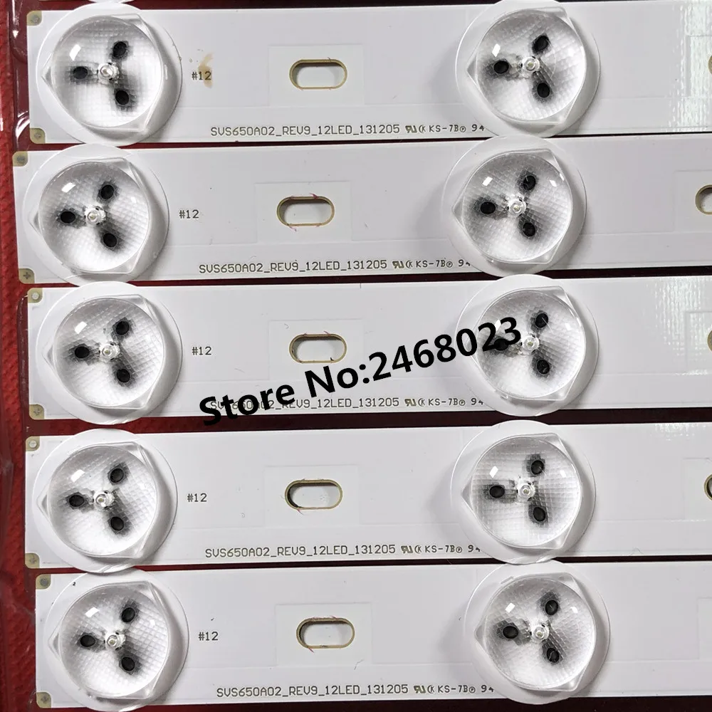 Один набор = 12 штук для Светодиодный Ной подсветки 65PUS9809 led TV SVS650A02-REV9_12
