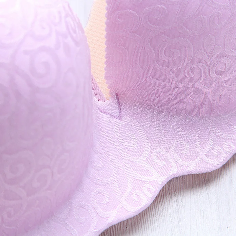Лучшие Продажи Sexy Ladies Большой Размер Нижнего Белья Push Up Bra Вышивка Сторона Полый