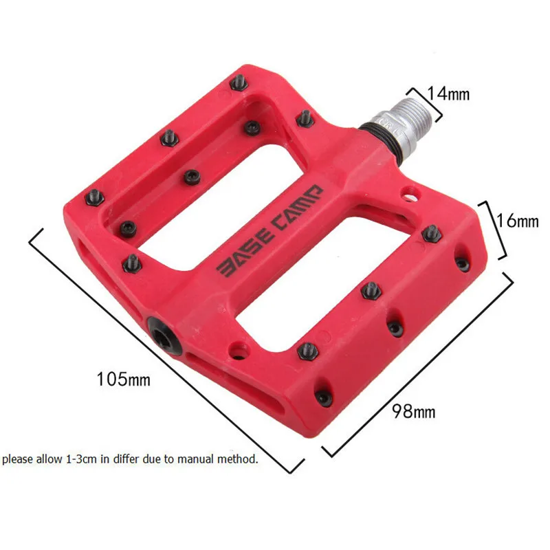 Велосипедные педали Basecamp из нейлонового волокна сверхлегкие для горного