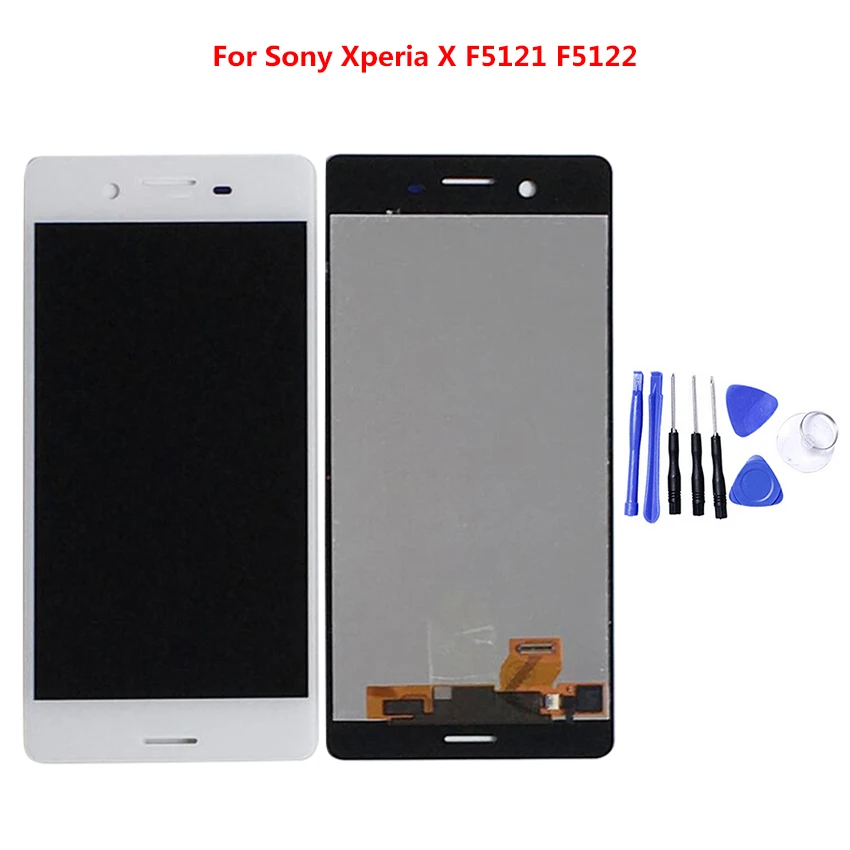Цифровой преобразователь сенсорного экрана Zerosky ЖК дисплей для Sony Xperia X/XP F5121 F5122