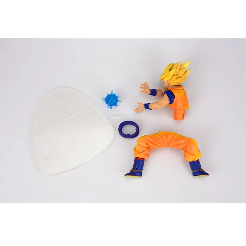 Dragon Ball анимация Супер Саян Сон Гоку Ударная Волна ПВХ фигурка Коллекционная
