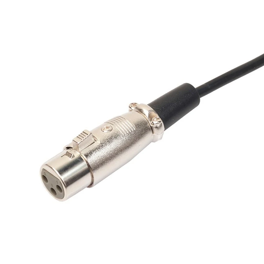 3M XLR 3 контактный разъем мама под прямым углом 1/8 XLR3F 5 мм TRS для камеры