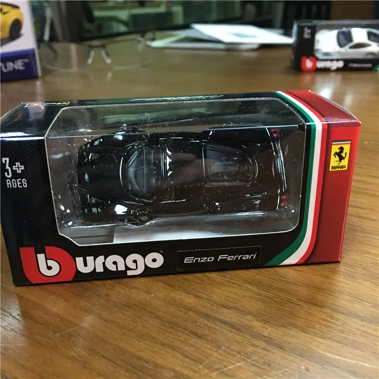 Burago 1: 64 1:43 литье под давлением автомобиля сплава мальчик ребенок автомобиль игрушки модель полный набор для ферраридала с оригинальной коробкой для детей подарок