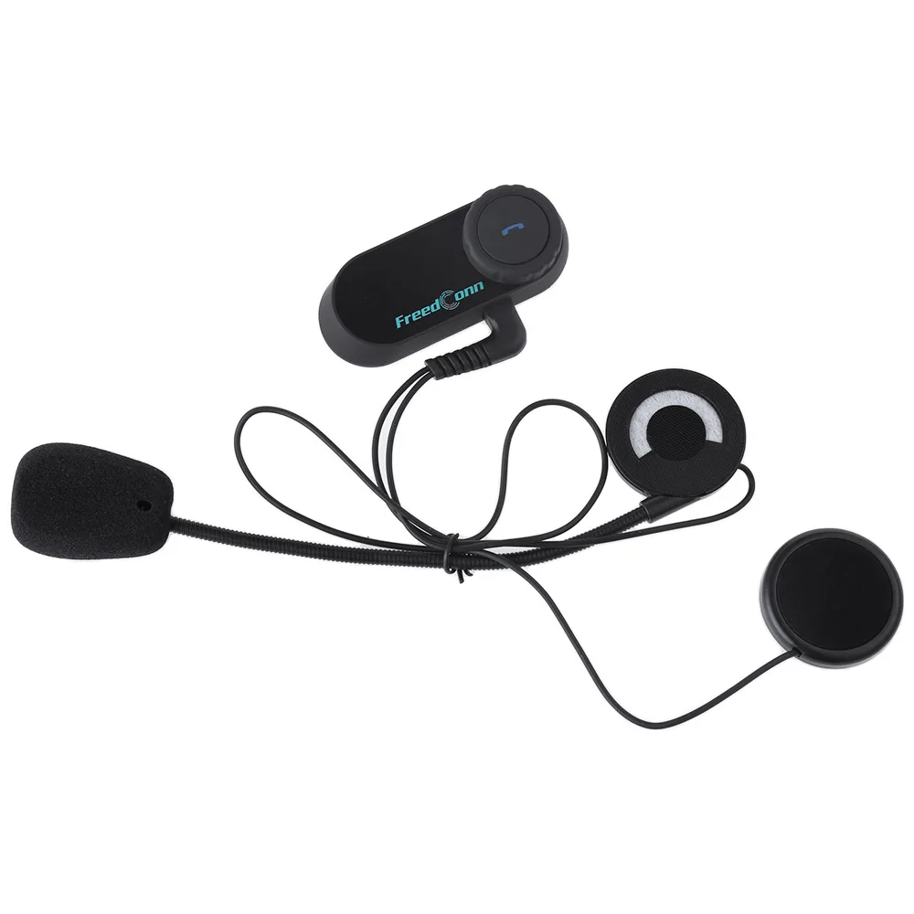 Freedconn T-COMOS Motorcycle Full-Duplex Helmet Intercom Bluetooth Water-Resistant Interphone EU Plug | Автомобили и мотоциклы