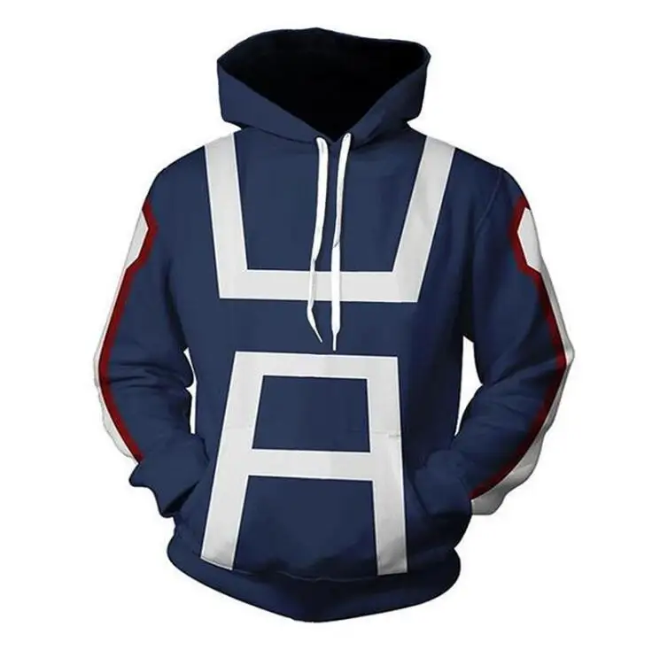 Style 4 Аниме Boku no My Hero Academy Dek 3D наряды Толстовка Куртка пальто Униформа футболка Bakugou Katsuki Todoro Shouto Косплей Костюм - Цвет: Style 4