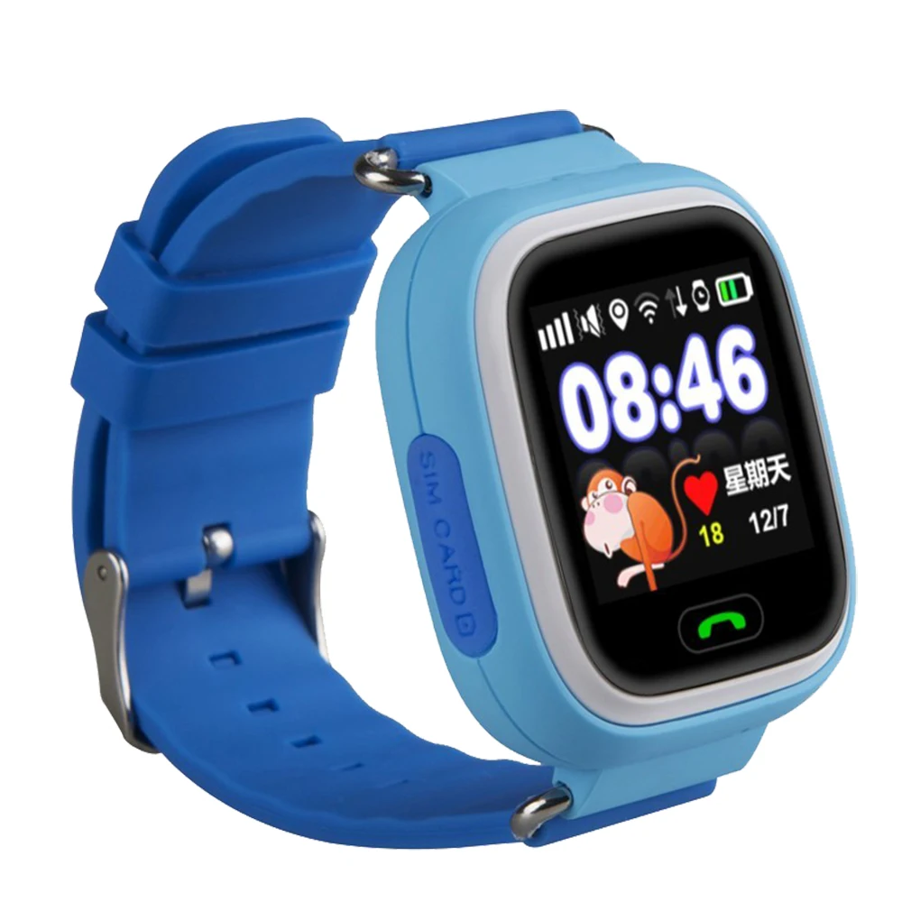 Jm12 GPS Смарт-часы детские безопасные наручные sos/GSM/WI-FI вызова локатор
