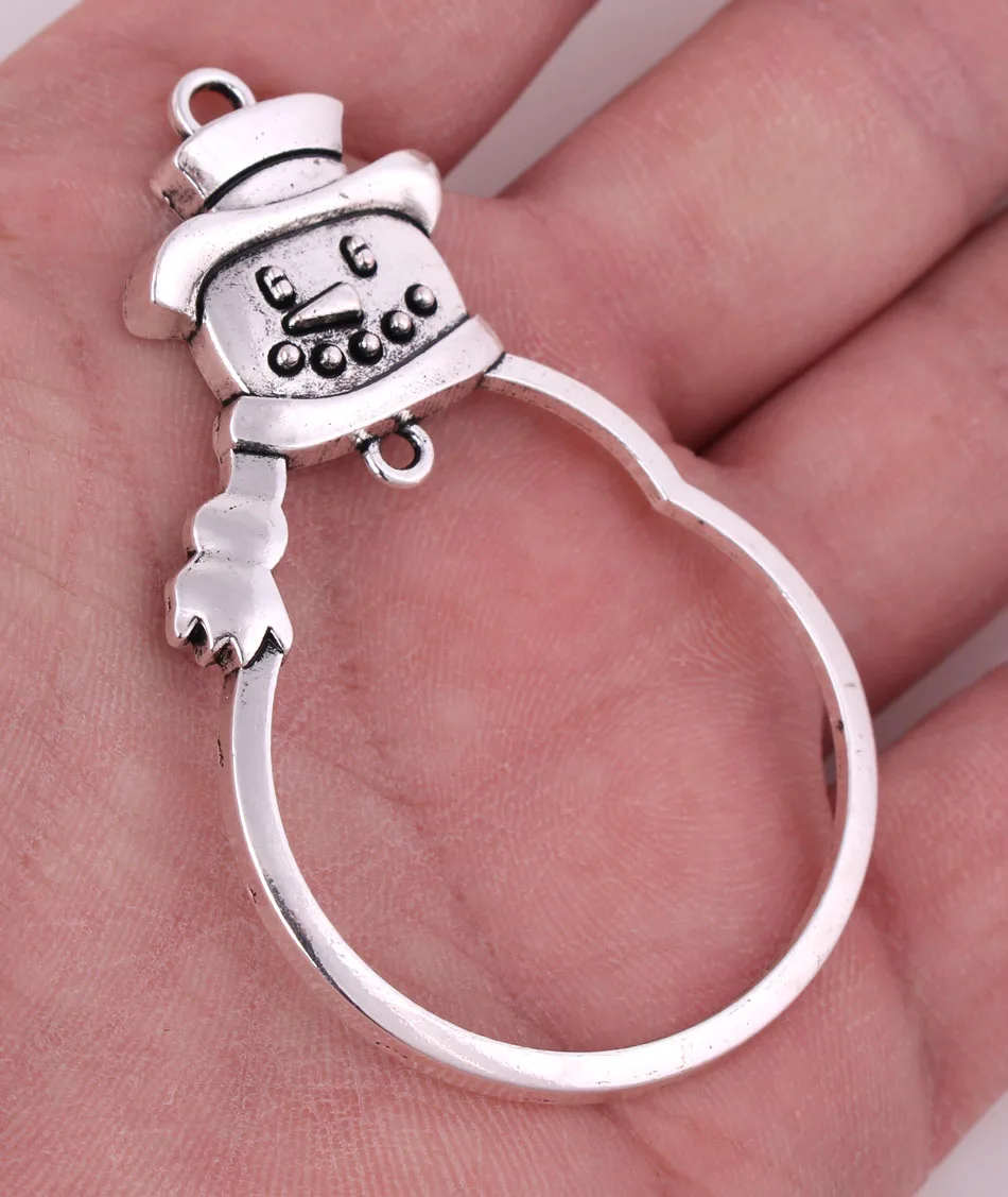 Ожерелье с подвеской для женщин и мужчин ювелирное изделие в форме снеговика