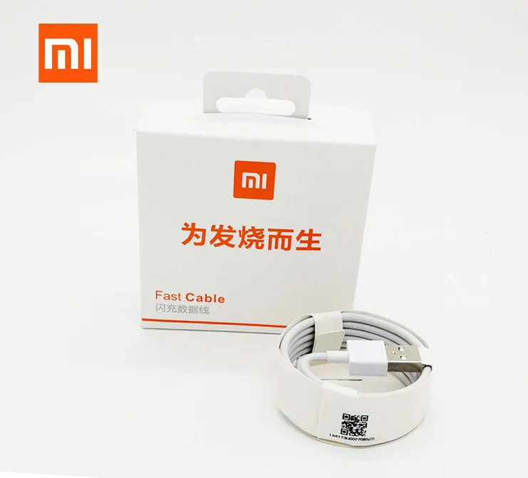 With box package Кабель Xiao mi type c QC 3,0 для mi 8 se lite 6 9 max 3 A2 note 3 2 Black shark Pocophone F1 Быстрая зарядка usb type-C кабель - Цвет: With box package