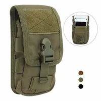 Тактическая двухслойная сумка для телефона Molle мобильный телефон, сумка для инструментов, пояс, военная охотничья поясная сумка