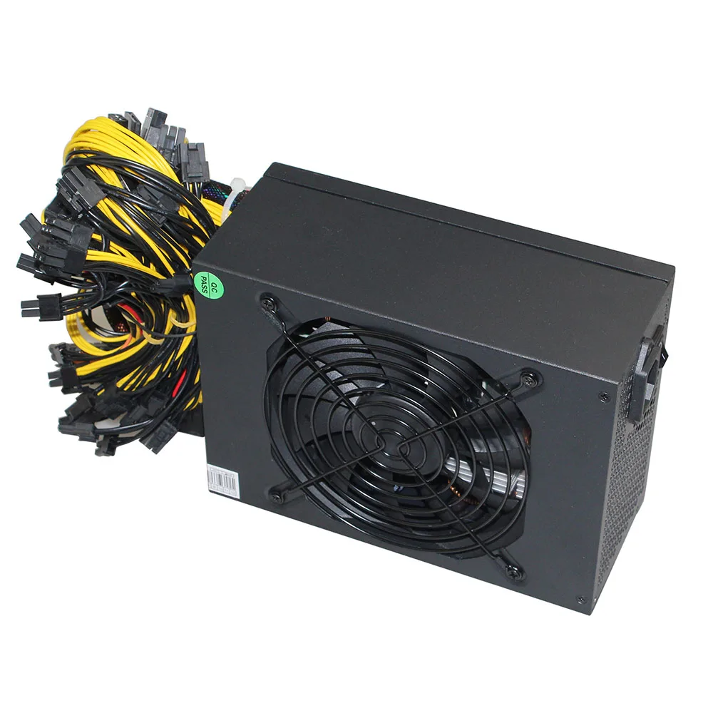 8 GPU PSU Питание 1800 Вт ПК Биткойн Майнер R9 380/390 RX 470/480 RX 570 1060 для Antminer A6 A7 S5 S7 B3 C9 D3 E9