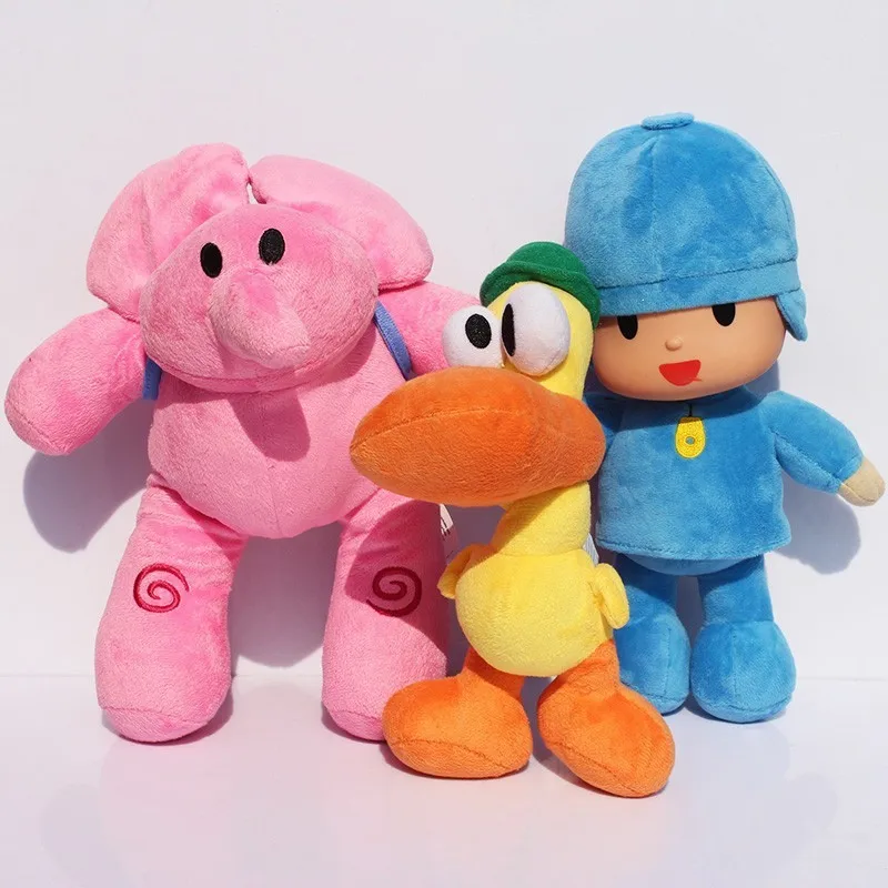 Высокое качество, покойо, Элли, Пато-Лула Pocoyo, собака, утка, слон, мягкая игрушка, чучело, плюшевая кукла, игрушки для детей, рождественский подарок