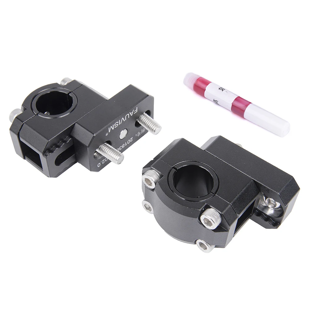 Universal Motorcycle Aluminum Handlebar Riser Kit Rise 28mm 22mm Bar Clamp Mount for Honda ATV Scooter Kawasaki BMW KTM Yamaha | Автомобили