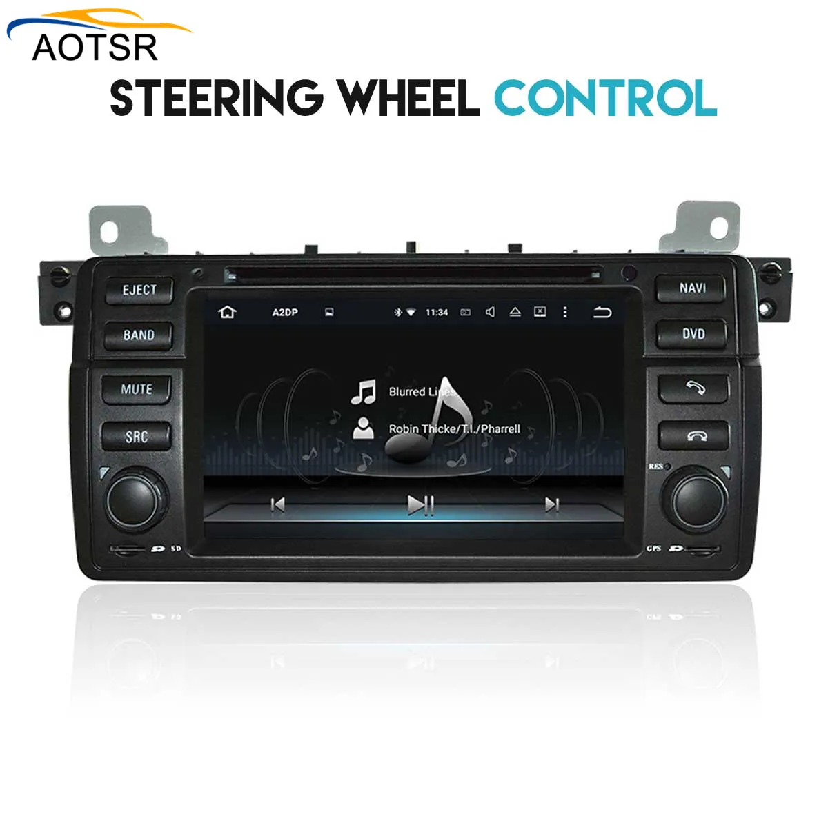 4 + 32 Android 8 0 автомобильный Радио dvd плеер для BMW 3 серии E46/M3 1998 2006 GPS навигация