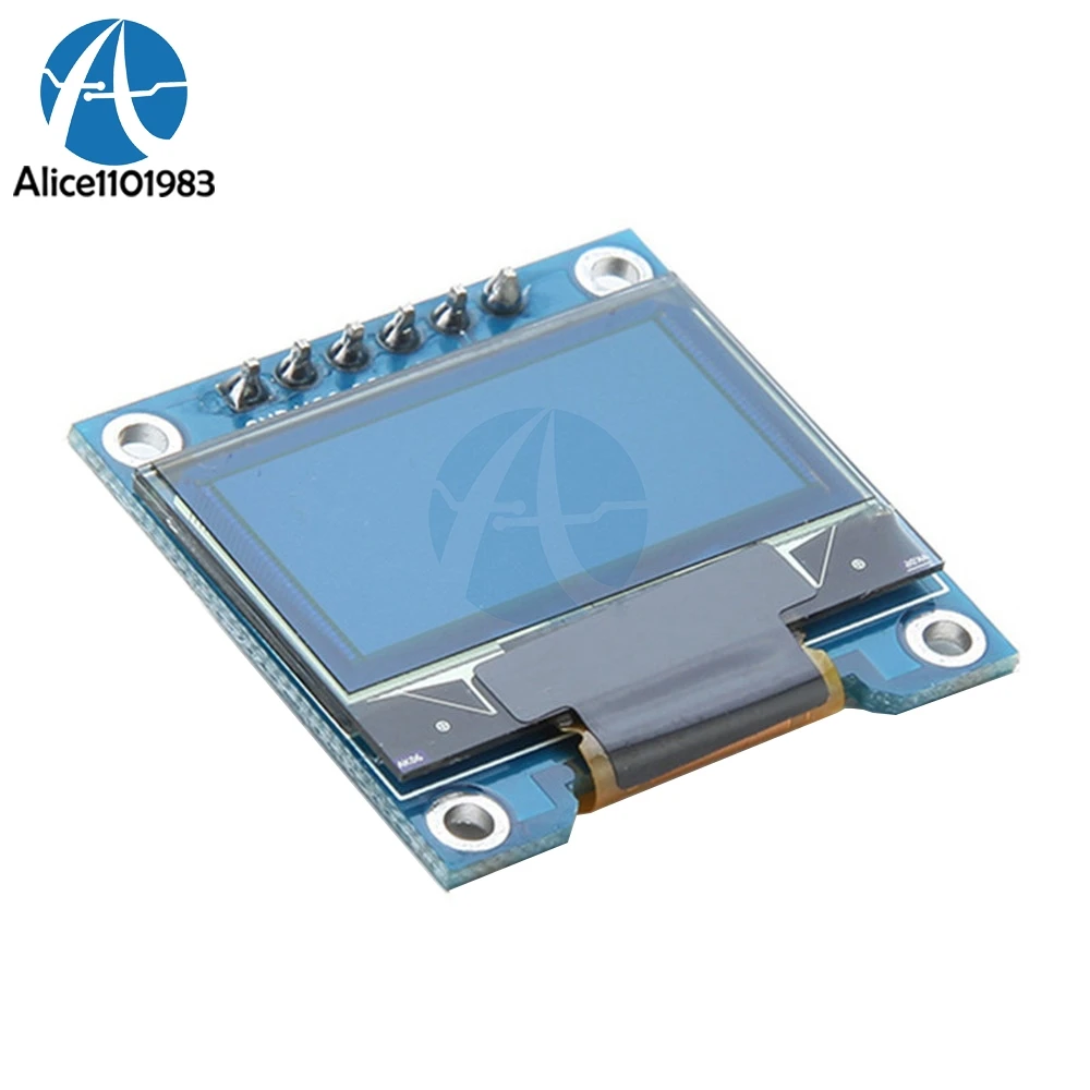 SSD136 0 96 дюймов 6Pin 12864 SPI IIC I2C цифровой OLED ЖК-дисплей модуль ''плата для Arduino 51 SMT32