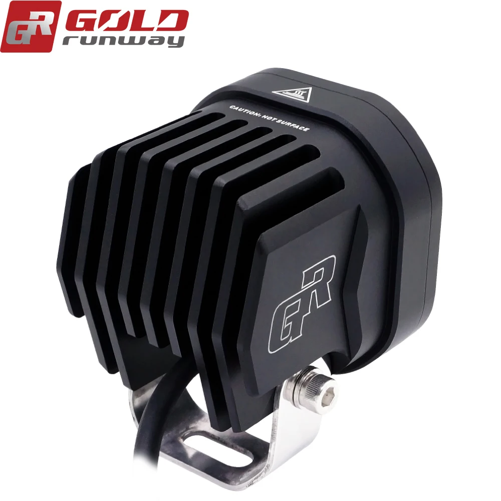 GOLDRUNWAY X4 moto rcycle фара XPL 40 Вт 4200lm светодиодный суперъяркий мотоциклетный прожектор/прожектор мото вспомогательная регулируемая головка l
