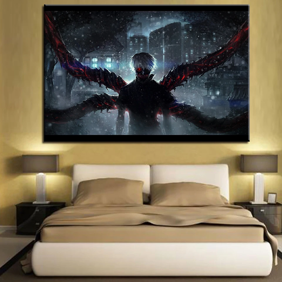 Современная холщовая Настенная картина домашний декор для гостиной цельный