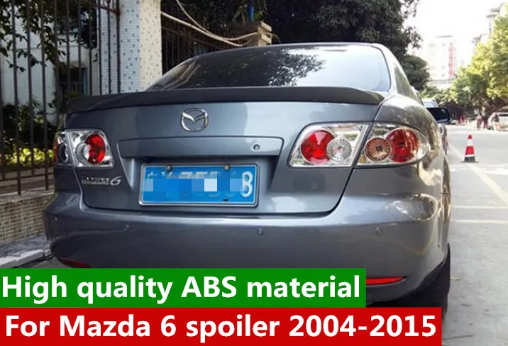 Для Mazda 6 2003 до 2016 ABS материал высокого качества грунтовка или черный белый цвет