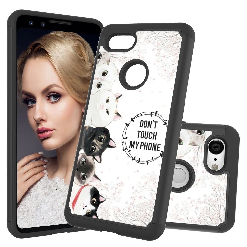 HYYGEDeal чехол для телефона s 2 в 1 противоударный Google Pixel 3 3A XL чехол|Бамперы| |