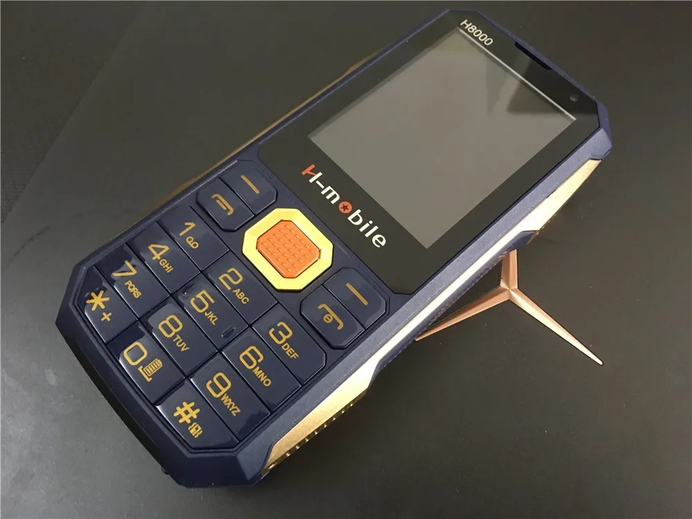 H8000 мобильный кнопочный телефон мощный 4 sim-карты Bluetooth фонарик MP3 радио клавиатура