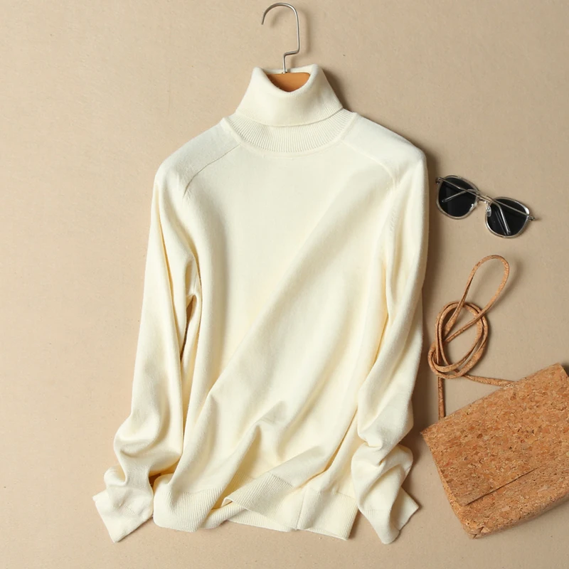 TAJIYANE 2018 Autumn Winter Sweater Women Knitted Turtleneck Pullover Korean Fashion Tops Womens Clothing Sueter Mujer ZL337 | Женская