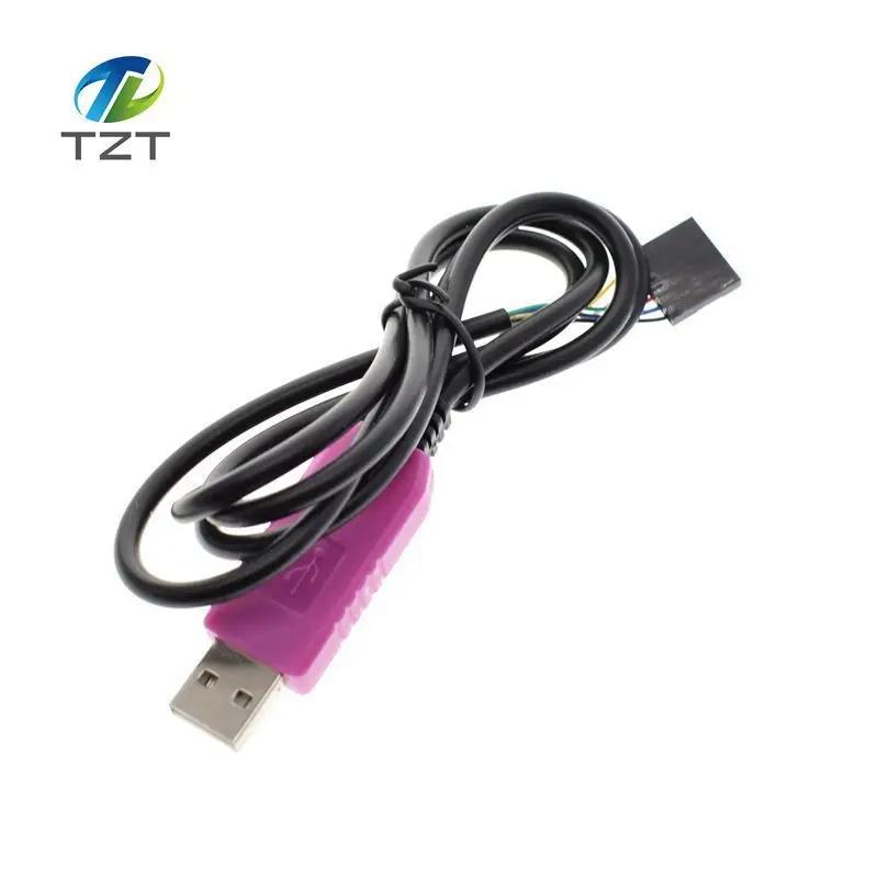 1 шт. PL2303 HXD 6 контактный USB TTL RS232 Преобразователь последовательного кабеля PL2303HXD