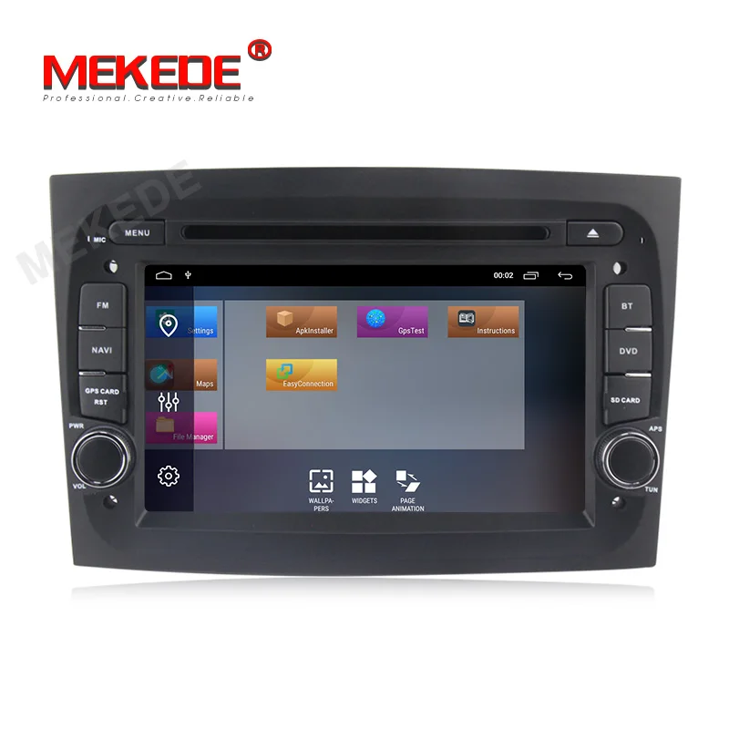 MEKEDE Android9.1 автомобильный dvd плеер gps навигатор для Fiat Doblo 2015 2016 TDA7851 wifi 4g