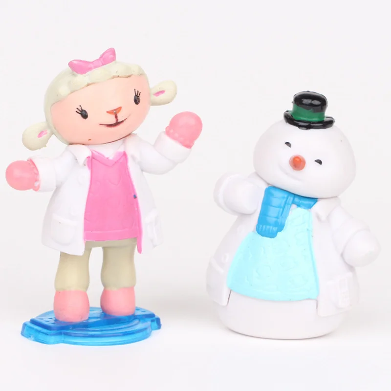 Doc McStuffins игрушка больница девочка Lambie ягненок туффи Дракон Детский Снеговик