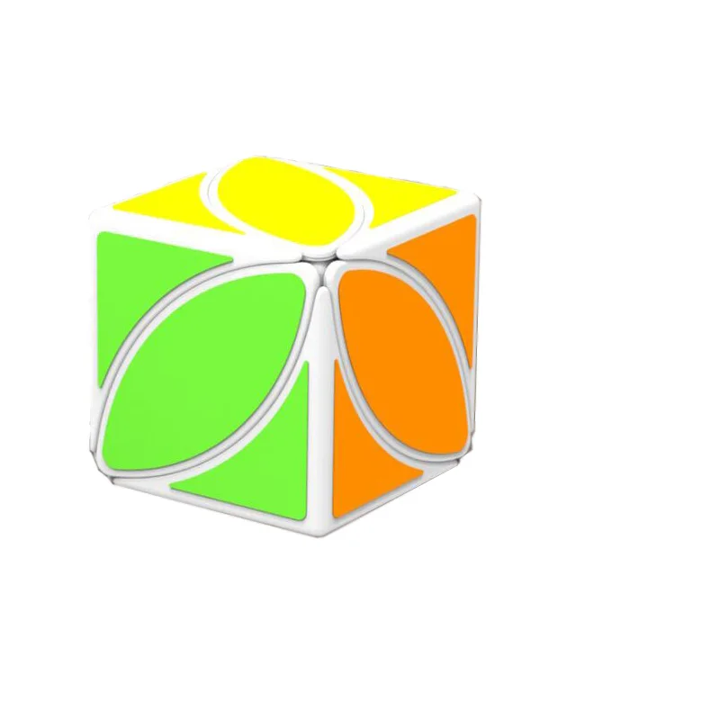 QiYi Ivy волшебный куб странная форма головоломка на скорость игры Neo Cubo Magico Развивающие игрушки для детей 6 лет - Цвет: Белый