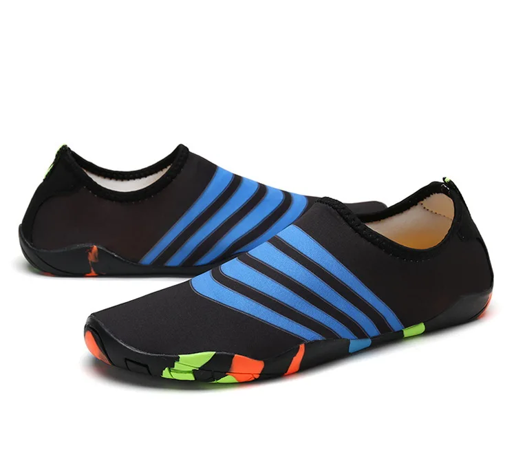 Унисекс aqua shoes Лето Плавание пляж на серфинге быстросохнущая обувь резиновая нескользящая легкая женская обувь для водных видов спорта