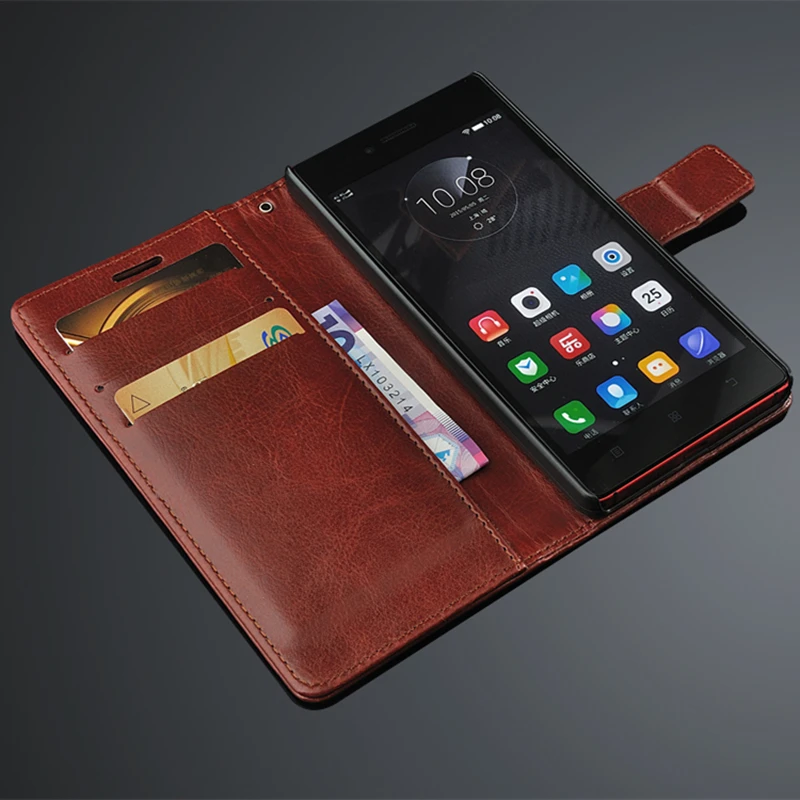 Lenovo Vibe Shot держатель для карт, чехол для lenovo Vibe Shot Z90, 5,0 дюймов, кожаный чехол для телефона, ультратонкий кошелек, откидная крышка