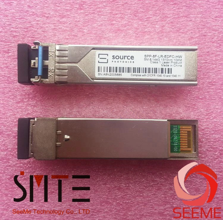 

Источник SPP-8F-LR-IDFC-HW, SM 6,144G 1310nm 10KM