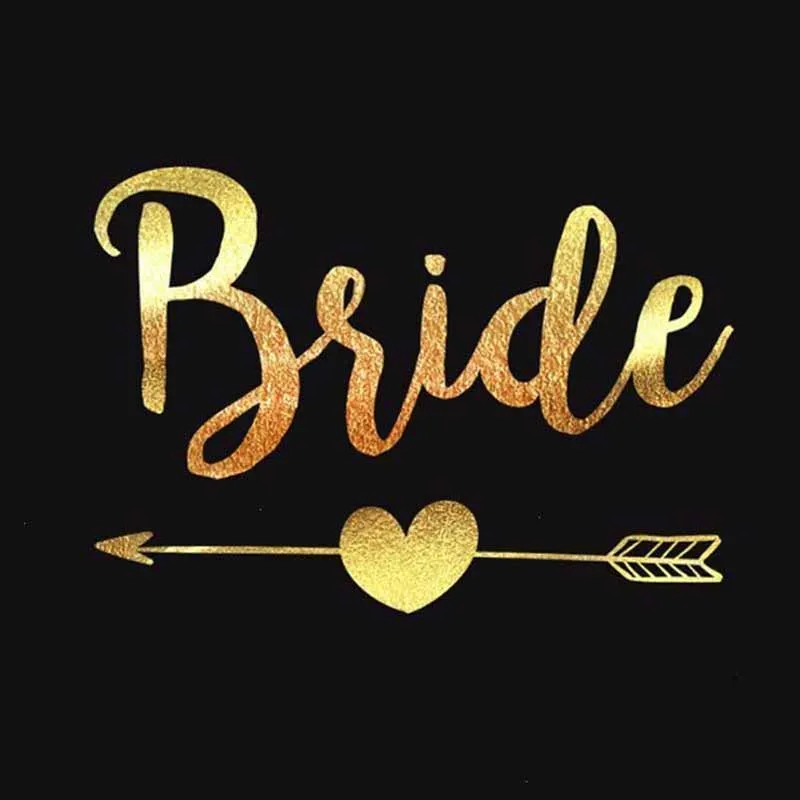 D Команда надпись «Bride Tribe» Жених подружки невесты красного вина Стекло тату-наклейка для с надписью "Bride To Be" девичник вечерние свадебные украшения для душа подарок - Цвет: D