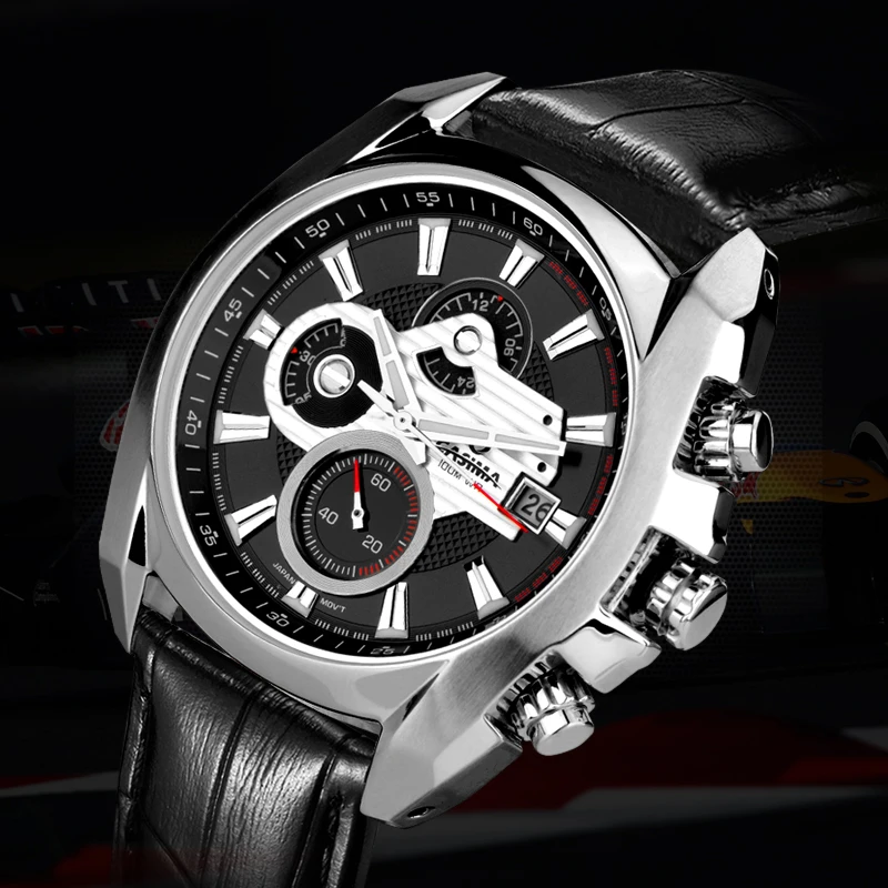 Новые роскошные Брендовые спортивные часы мужские кварцевые витые модные