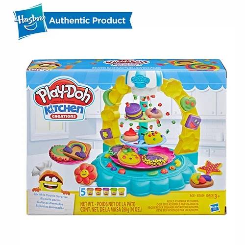 COOKIE SURPRISE Hasbro Play-Doh кухонные творения посыпать печенье сюрприз Игровой Набор для еды Play Doh Нетоксичная глина для моделирования Развивающие игрушки DIY - Цвет: COOKIE SURPRISE