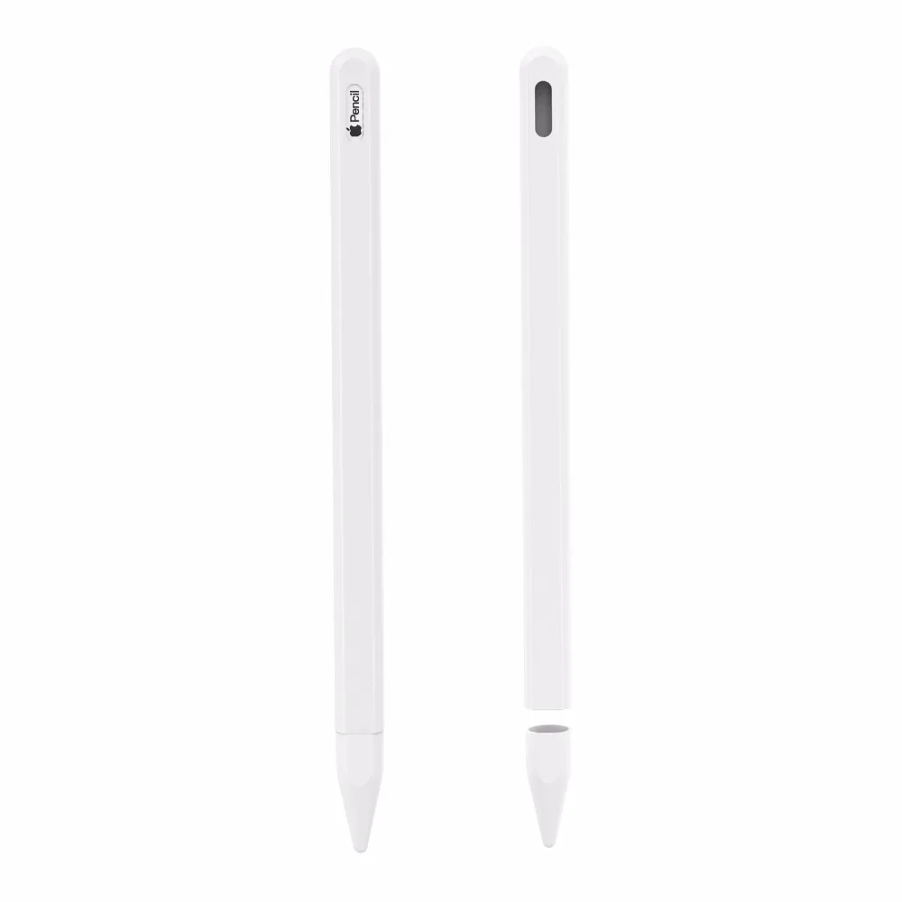 Чехол совместимый с Apple Pencil 2 выпущен в 2018 году [2 шт.] противоскользящая