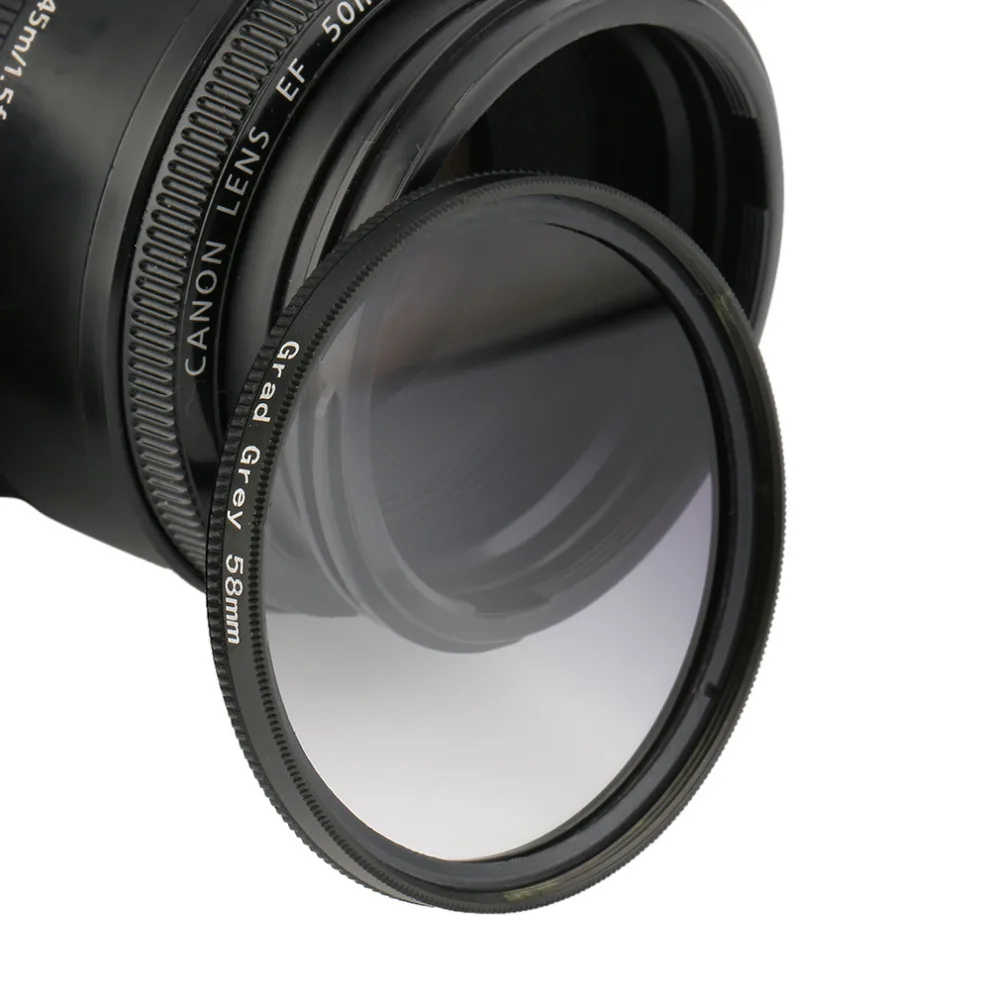2017 newest Universal 58mm Filters Circo Mirror Lens Gradient UV For DSLR Camera hot sale | Электроника
