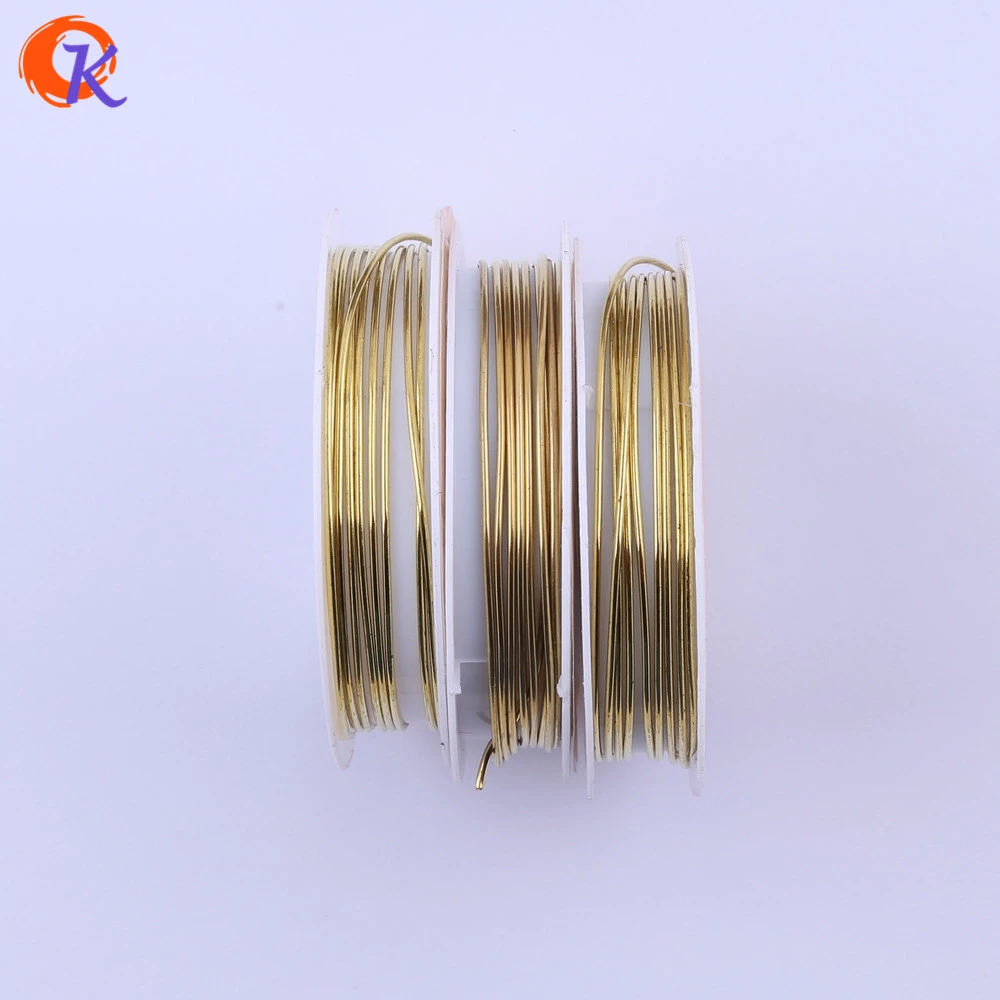 

Cordial Design 1MM 3Rolls/lot Shinny Copper Wire For Chunky Necklace Making For Jewelry Kit (1roll=1.6M)