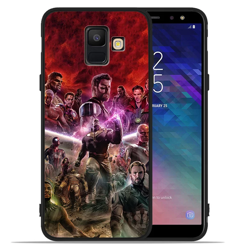 H0290 С подвесками в виде милых с принтами "Marvel", "Мстители", Groot для samsung Galaxy A9 A8 A7 A6 A5 A3 J3 J4 J5 J6 J8 плюс чехол для телефона чехол Coque Etui - Цвет: H0290